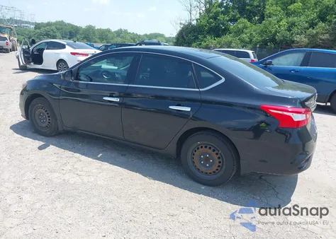 2016 Nissan Sentra S z USA, uszkodzony, nr VIN 3N1AB7AP0GY315032